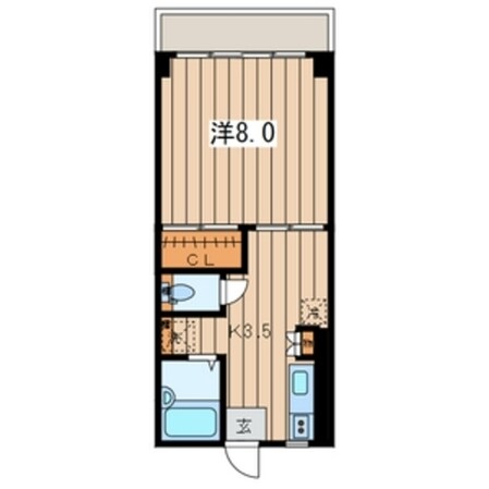 デュオ・コーポの物件間取画像